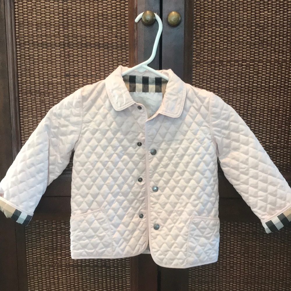 Burberry diamond quilted jacket